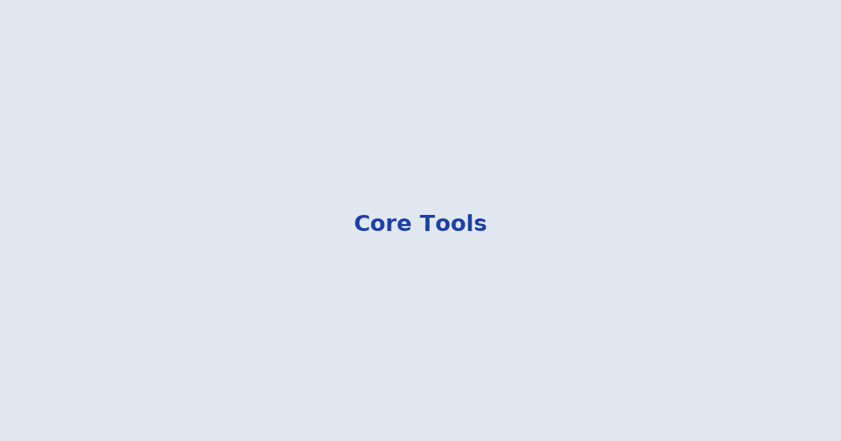 Core AI tools comparison graphic